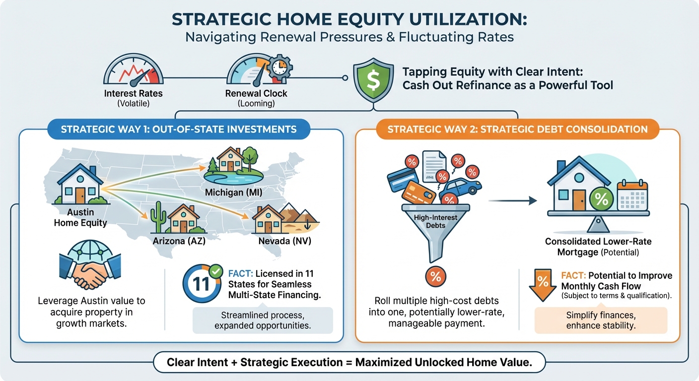 Optimal Cash Out and Refinance Uses Amid Renewal Pressures