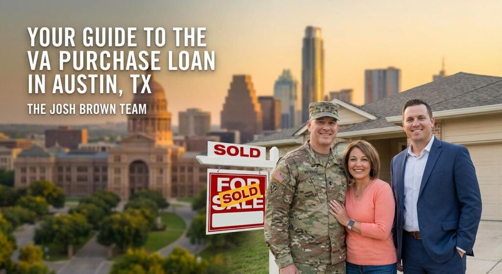 Create a professional hero image for this section. Context: Your Guide to the VA Purchase Loan in Au