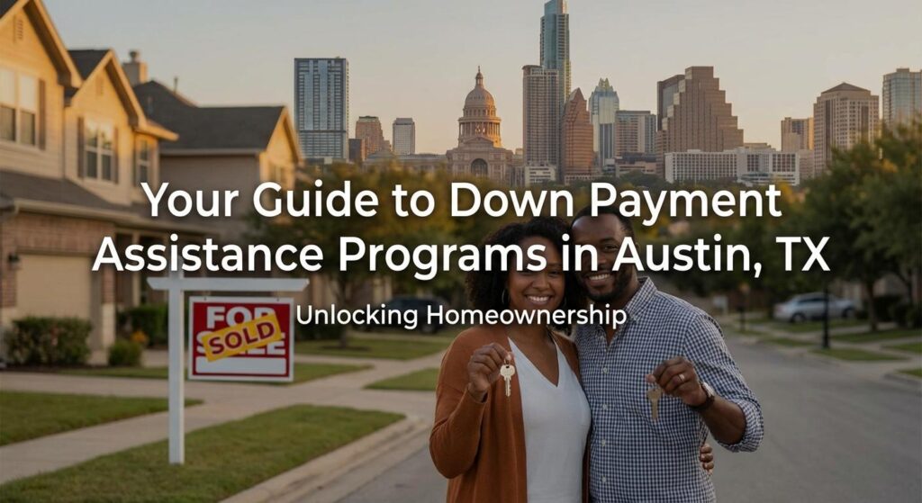 Create a professional hero image for this section. Context: Your Guide to Down Payment Assistance Pr