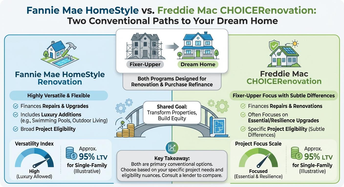 Create a professional infographic about this content. Context: When exploring a renovation mortgage