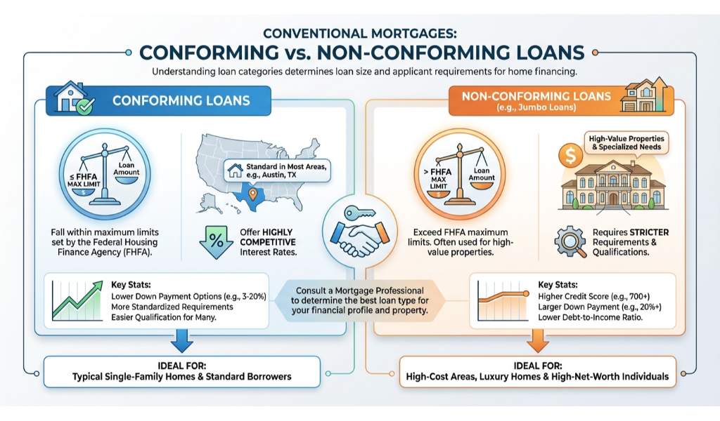 Conforming vs. Non-Conforming Conventional Mortgages